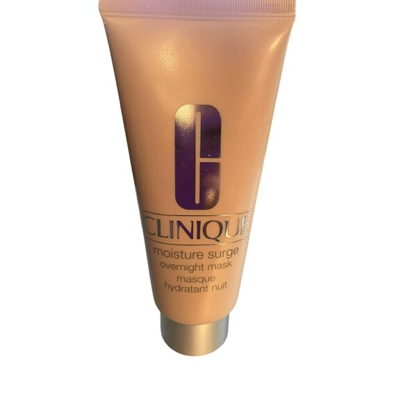 Clinique Moisture Surge Overnight Mask 3.4 Fl Oz and 1 Fl Oz, Take The Day Off - Picture 2 of 12